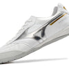 Chuteira Futsal Mizuno Morelia Sala IC Branca e Prata "Beta Shining"