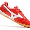 Chuteira Futsal Mizuno Morelia Sala IC Vermelha e Branca