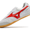 Chuteira Futsal Mizuno Morelia Sala IC Branca e Vermelha