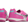 Chuteira Futsal Mizuno Morelia Sala IC Rosa e Prata