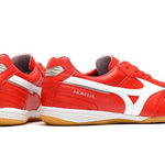 Chuteira Futsal Mizuno Morelia Sala IC Vermelha e Branca