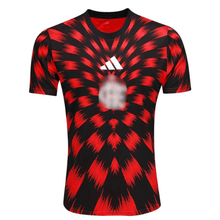 Camisa CRF Pré Jogo 25/26 - Preto e Vermelho
