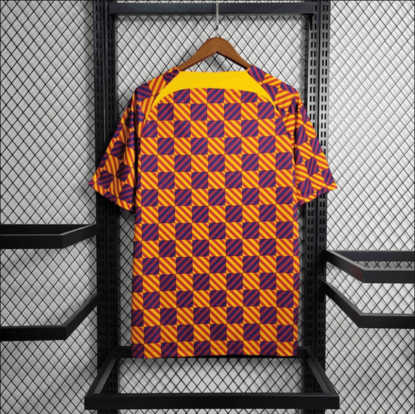Barcelona  de Treino Orange Blue and Red 2023/24