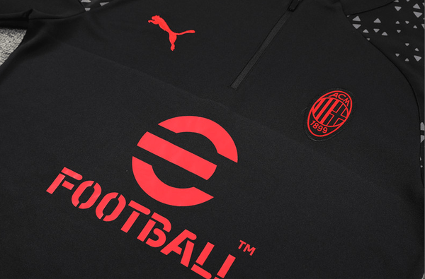 AC Milan Fato de Treino Half-Zip