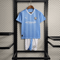 Manchester City 23/24 Kit Criança Principal