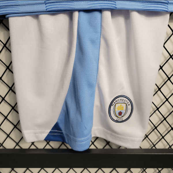Manchester City 23/24 Kit Criança Principal