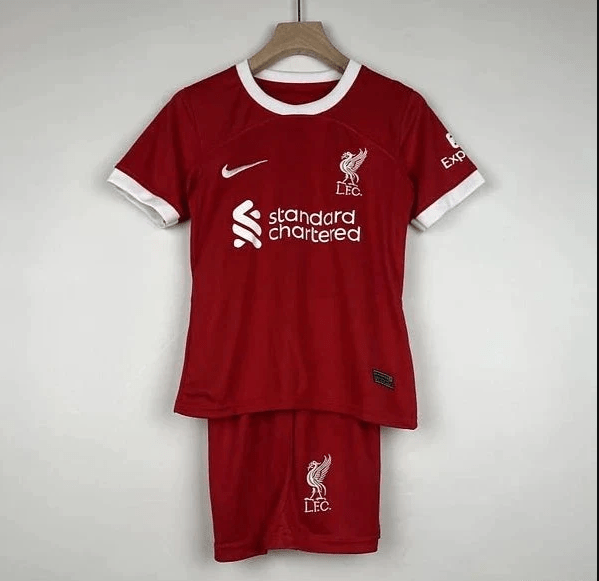 Liverpool 23/24 Kit Criança Principal
