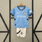 Manchester City 2024/25 Kit Criança Principal