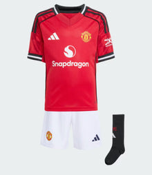Manchester United 2025/26 Kit criança