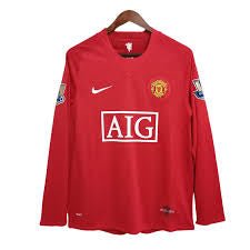 Manchester United Manga Comprida 07/08