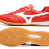 Chuteira Futsal Mizuno Morelia Sala IC Vermelha e Branca