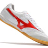 Chuteira Futsal Mizuno Morelia Sala IC Branca e Vermelha