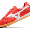 Chuteira Futsal Mizuno Morelia Sala IC Vermelha e Branca