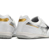 Chuteira Futsal Mizuno Morelia Sala IC Branca e Prata "Beta Shining"