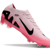 Chuteira Campo Nike Air Zoom Mercurial Vapor 15 Elite FG Rosa e Preto "Mad Brilliance Pack"