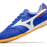 Chuteira Futsal Mizuno Morelia Sala IC Azul e Branca
