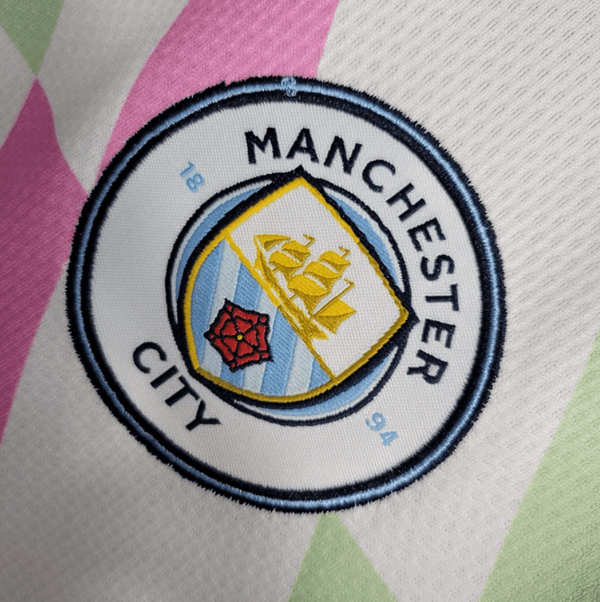 Manchester City  de Treino white pink 2023/24